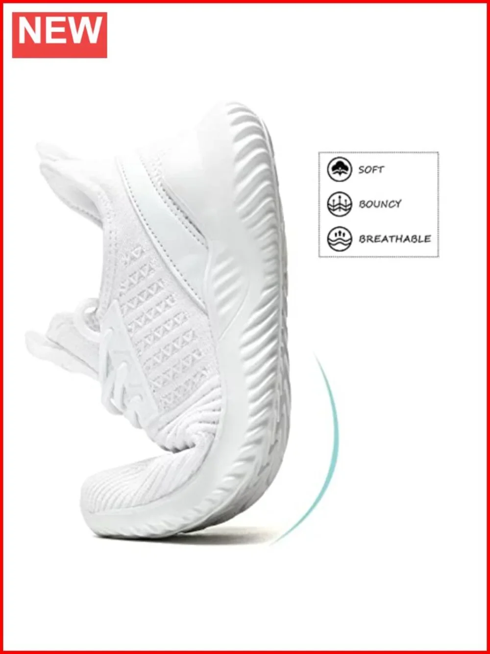 Women's Walking Shoes Lightweight Breathable Running Sneakers Non Slip Athletic